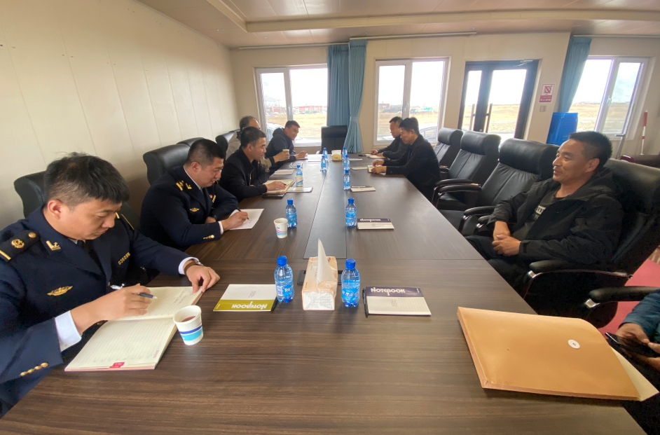 盤錦海事局、盤錦市海洋與漁業(yè)行政執(zhí)法隊(duì)蒞臨我會(huì)開展交流活動(dòng)